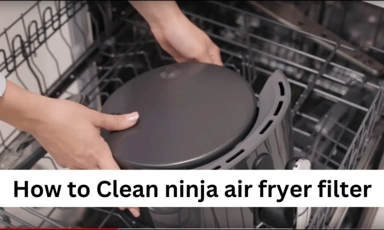 How to Clean ninja air fryer filter